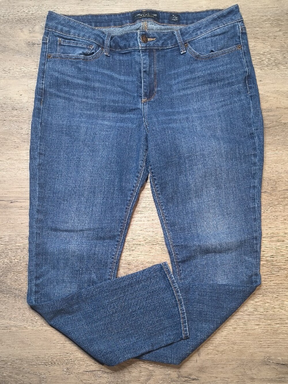 S1204 Lolita Skinny Mid Rise👖Lucky Brand Women's Size 14 Jeans
